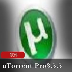 轻量级BT下载工具(uTorrent Pro3.5.5)专业去广告绿色版